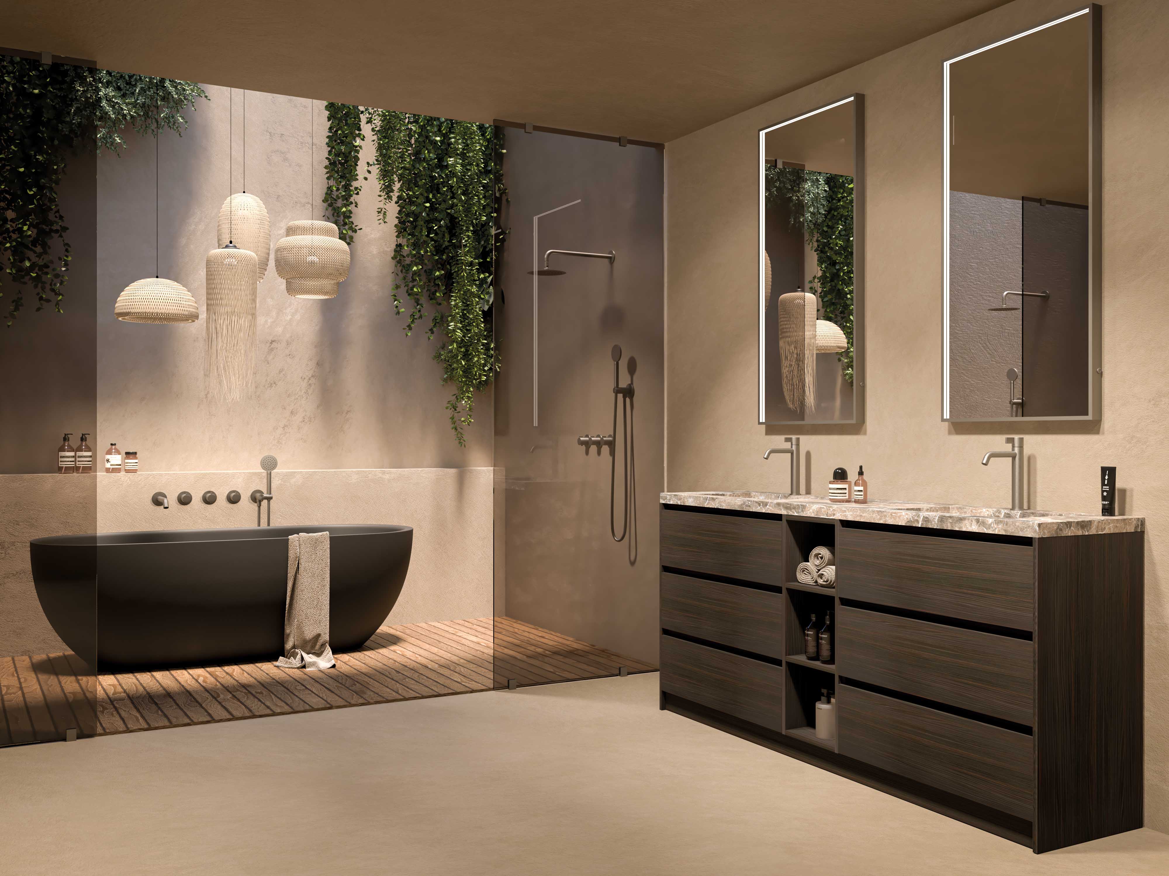 Luxe badkamers