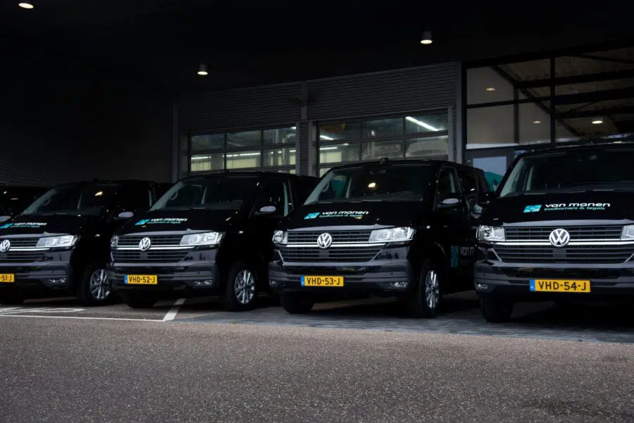 Onze nieuwe bedrijfsbussen!