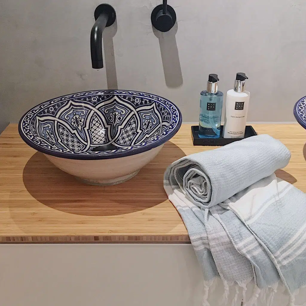 Kleine, hamam badkamer in Arnhem