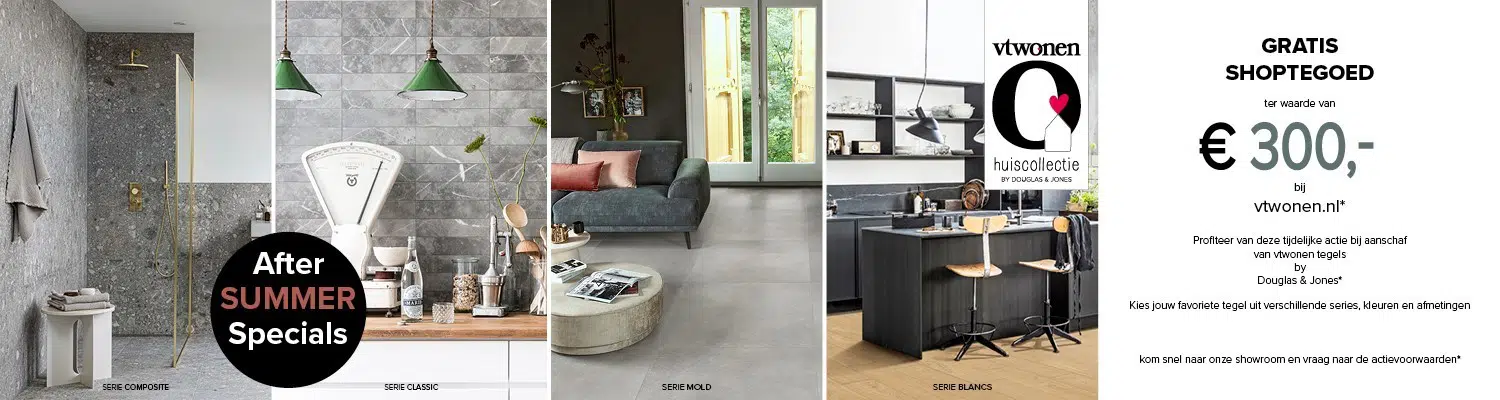 vtwonen tegels by Douglas & Jones presenteert: de After Summer Specials