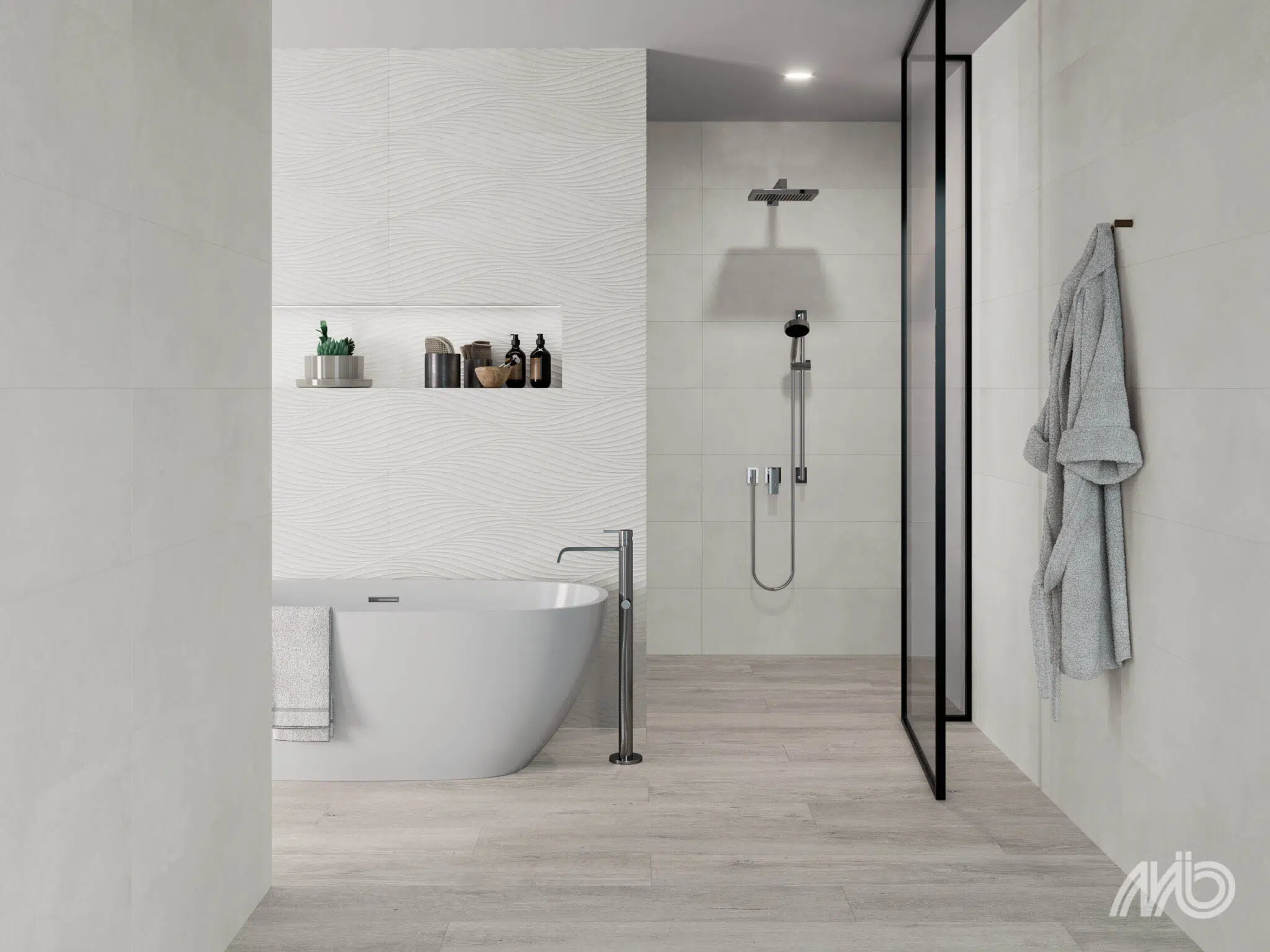 Luxe badkamer tegels
